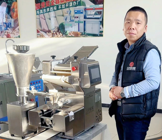 包子機和餃子機合二為一的包子餃子一體機長啥樣？